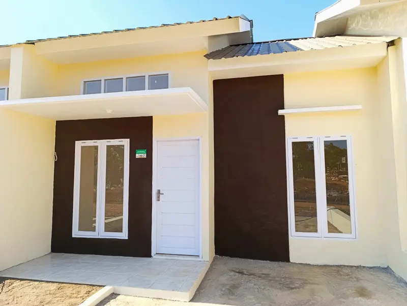 Fasad unit rumah Esa Garden Residence 1