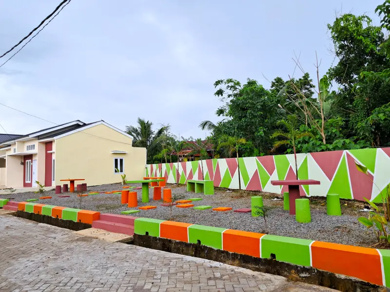 Taman bermain anak di kawasan Esa Garden Residence 2